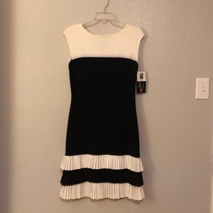 NWT Frank Lyman pleated cocktail dress - sz 10